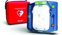 9012026 Philips HS1 inkl. väska Bärväska Lifepak CR2