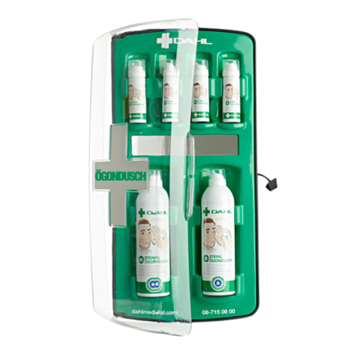 Ögonduschstation Display med dörr