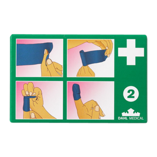 Förbandstavla Display Mini, blåfärgat innehåll