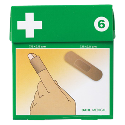 Tygplåster, 50-pack, beigefärgat "6"