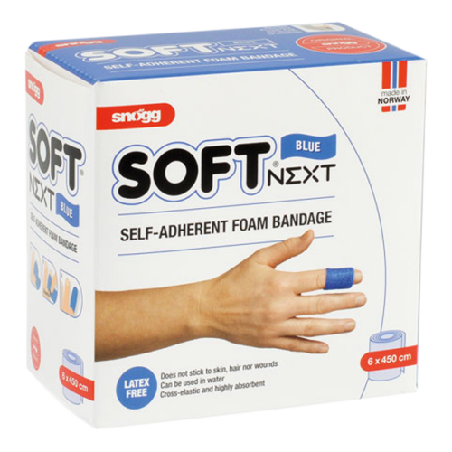 Snögg Fingerförband 6 x 450cm BLÅ