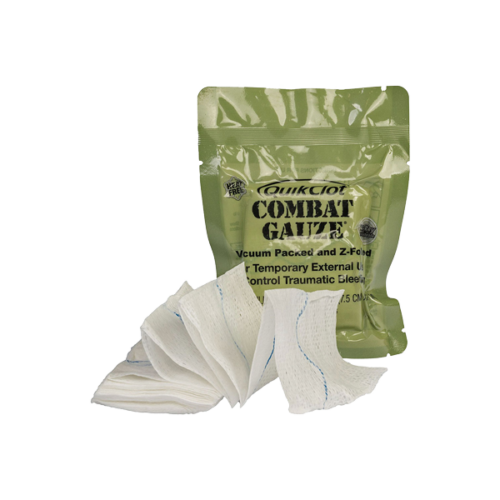 Quikclot Combat Gauze, Hemostatiskt förband
