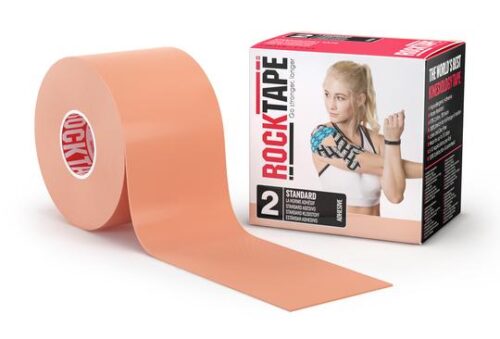 ROCKTAPE-beige-5cm-x-5m Rocktape Kinesiologitejp – Beige (5cm x 5m)